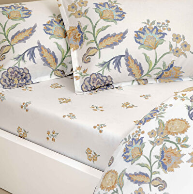 Linens Allday Tresca Pamuk Saten Tek Kişilik Nevresim Takımı Turuncu