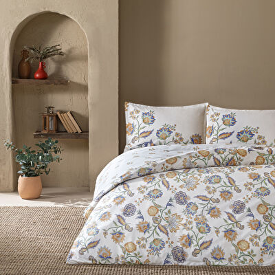 Linens Allday Tresca Pamuk Saten Tek Kişilik Nevresim Takımı Turuncu