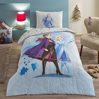 Taç Lisanslı Disney Frozen Sisters Tek Kişilik Pamuk Complete Set