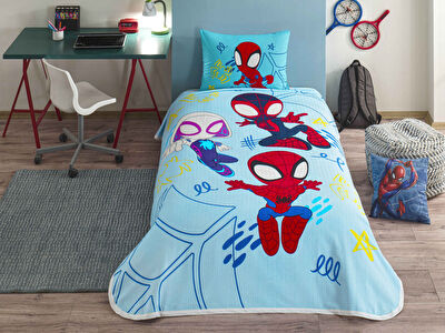 Taç Lisanslı Spidey Amazing TeamTek Kişilik Pamuk Pike Takımı