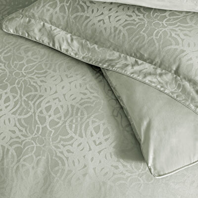 Valeron Valois Jakar Çift Kişilik Nevresim Takımı Haki