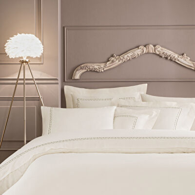 Valeron Valois Jakar Çift Kişilik Nevresim Takımı Haki