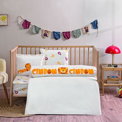 Taç Lisanslı Galatasaray Strip Baby Pamuk Nevresim Takımı