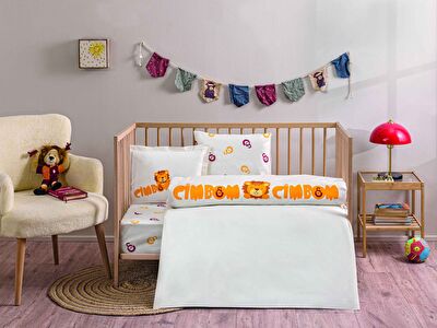 Taç Lisanslı Galatasaray Strip Baby Pamuk Nevresim Takımı