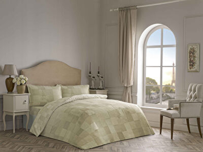 Linens Allday Pierre 220 Tc Pamuk Saten Çift Kişilik Nevresim Takımı