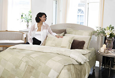 Linens Allday Pierre 220 Tc Pamuk Saten Çift Kişilik Nevresim Takımı