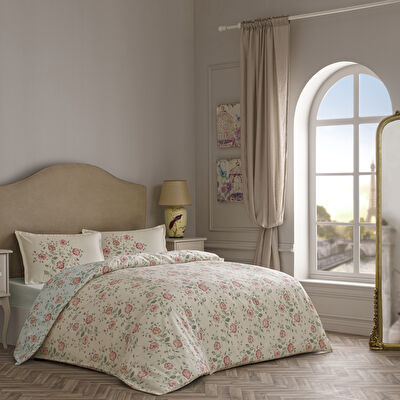Linens Allday Fleur 220 Tc Pamuk Saten Tek Kişilik Nevresim Takımı