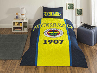 Taç Lisanslı Fenerbahçe Kanarya Pamuk Tek Kişilik Complete Set