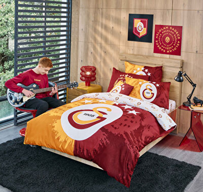 Lisanslı 5.Yıldız Galatasaray Nevresim Takımı Tek Kişilik