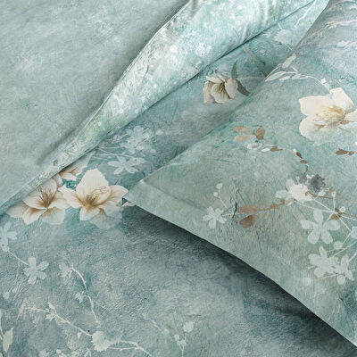 Linens Sc Seine Nevresim Takımı Çift Kişilik Turkuaz
