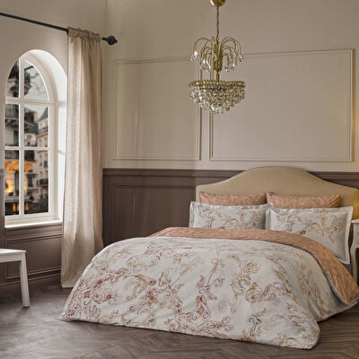 Linens Etienne 220 TC Pamuk Saten King Nevresim Takımı