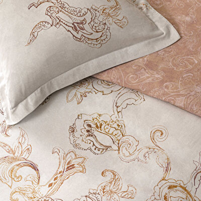 Linens Etienne 220 TC Pamuk Saten King Nevresim Takımı