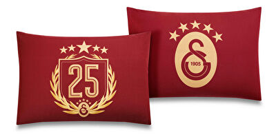 Taç Lisanslı Galatasaray 25.Şampiyonluk Tek Kişilik Nevresim Takımı