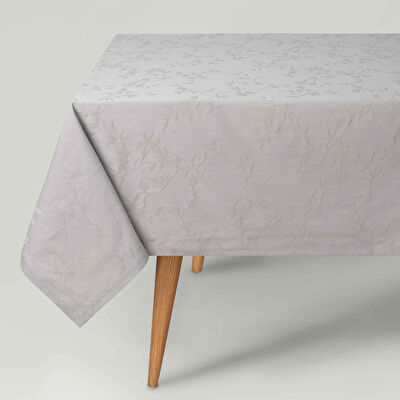 Linens Lemerdy 150x300 cm Masa Örtüsü Vizon