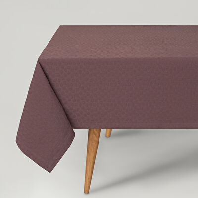 Linens Motion 150x300 cm Masa Örtüsü Mürdüm