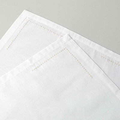 Linens Patrick 45x45 cm 2'li Peçete Kırık Beyaz