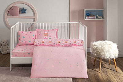 Taç Lisanslı Cry Babies Sweet Baby Pamuk Bebek Nevresim Takımı