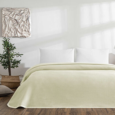 Linens Bsp Çift Kişilik Pike Açık Yeşil