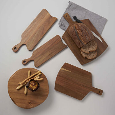 Linens Accacia Akasya 36,7x12,5x1 cm Kesme Tahtası