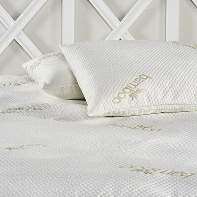 Linens Luxury Bambu Sıvı Geçirmez Standart Yastık Alezi
