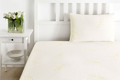 Linens Luxury Bambu Sıvı Geçirmez Çift Kişilik Yatak Alezi