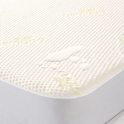 Linens Luxury Bambu Sıvı Geçirmez Extra King Size Yatak Alezi