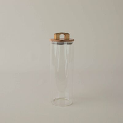 Linens Handle Cam-Akasya Kapak 1700 ml 10x10x30 cm Kavanoz