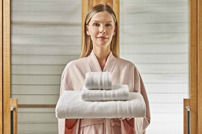 LINENS SOFT HAVLU, 85X150 CM, BEYAZ