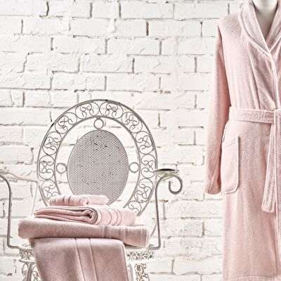 Linens Soft Pamuk 50x85 cm Yüz Havlusu Pudra