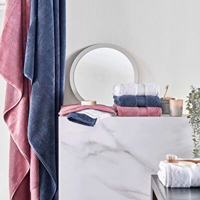 Linens Premium Pamuk 85x150 cm Banyo Havlusu Lacivert
