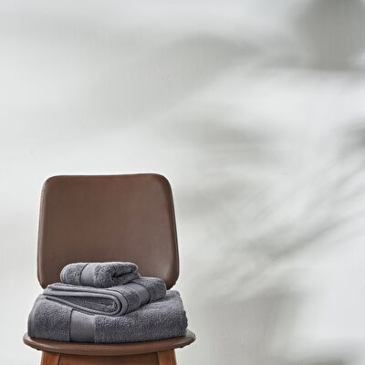 Linens Premium Pamuk 85x150 cm Banyo Havlusu Antrasit