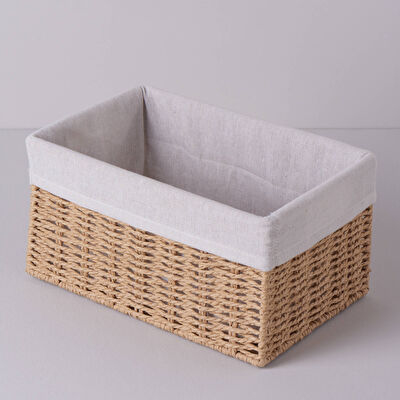 Linens Carry 30x20x15 cm Sepet Naturel
