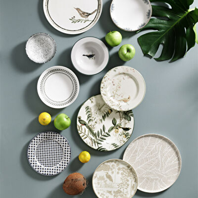 Pierre Cardin Leafy 24 Parça 6 Kişilik Yemek Takımı