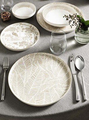 Pierre Cardin Leafy 24 Parça 6 Kişilik Yemek Takımı