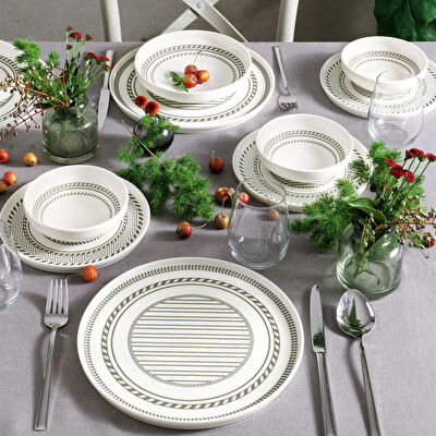 Pierre Cardin Timeless 24 Parça 6 Kişilik Yemek Takımı