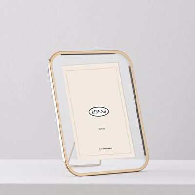 Linens Lunar Metal 10x15 cm Çerçeve Gold