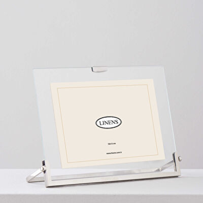 Linens Tulip Metal 18x13 cm Çerçeve Gümüş