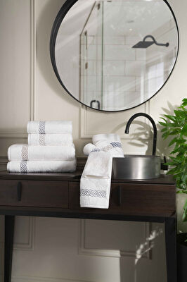 Valeron Helice 90x150 cm Banyo Havlusu Bej