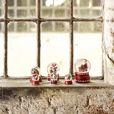 Linens Snowman 8x8x11 cm Küre