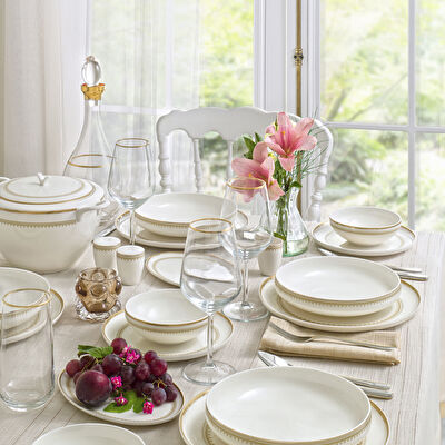 Pierre Cardin Amber 60 Parça Yemek Takımı