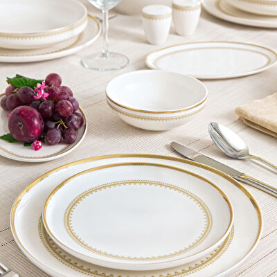 Pierre Cardin Amber 60 Parça Yemek Takımı