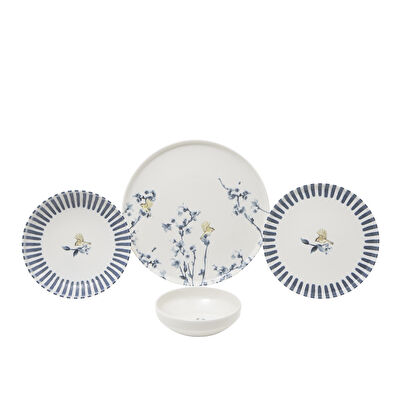 Pierre Cardin Doria Porselen 24 Parça Yemek Takımı