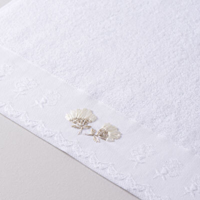 Linens Frea Bambu 50x85 cm Yüz Havlusu Beyaz