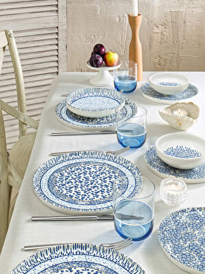 Pierre Cardin Misty Porselen 24 Parça Yemek Takımı