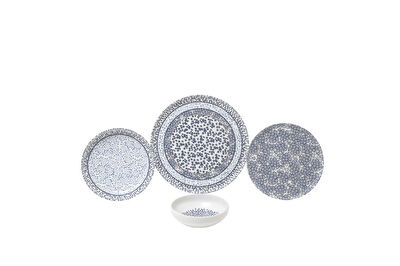 Pierre Cardin Misty Porselen 24 Parça Yemek Takımı