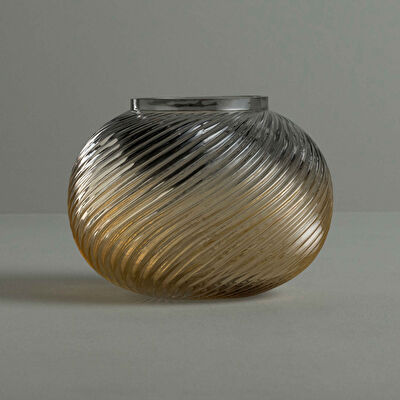 Linens Linx Büyük Vazo Gri Amber