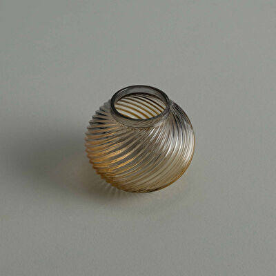 Linens Linx Büyük Vazo Gri Amber