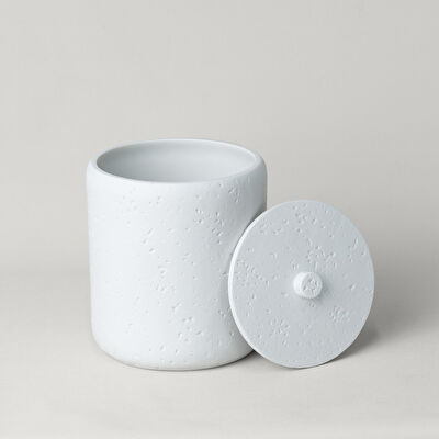 Linens Lumıa 20X24,7 cm Çöp Kovası Beyaz