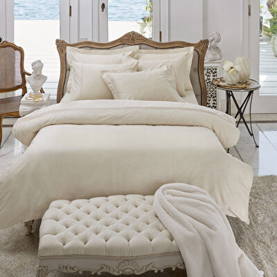 Linens Mathie Throw / TV Battaniyesi Ekru