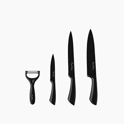 Pierre Cardin Alexa Black 6 Parça standlı Bıçak Seti